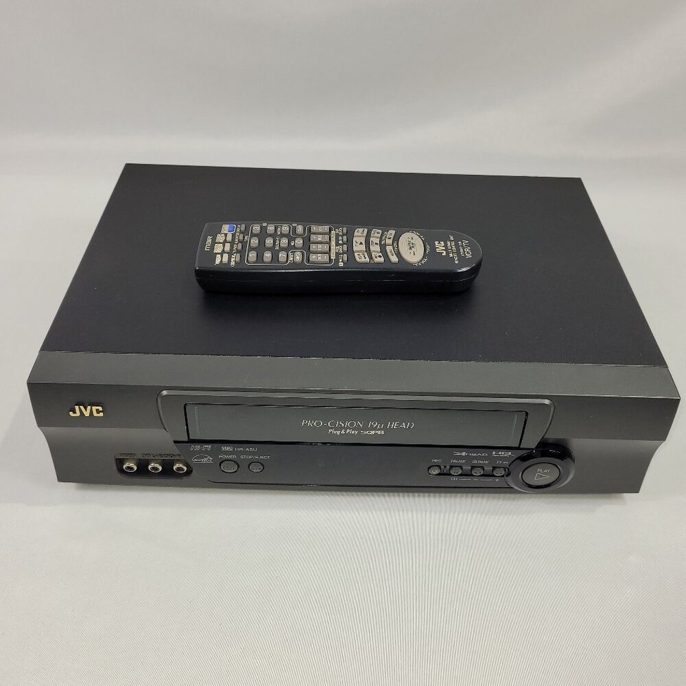 JVC HR-A5U Hi-Fi Stereo VHS VCR Video Cassette Recorder